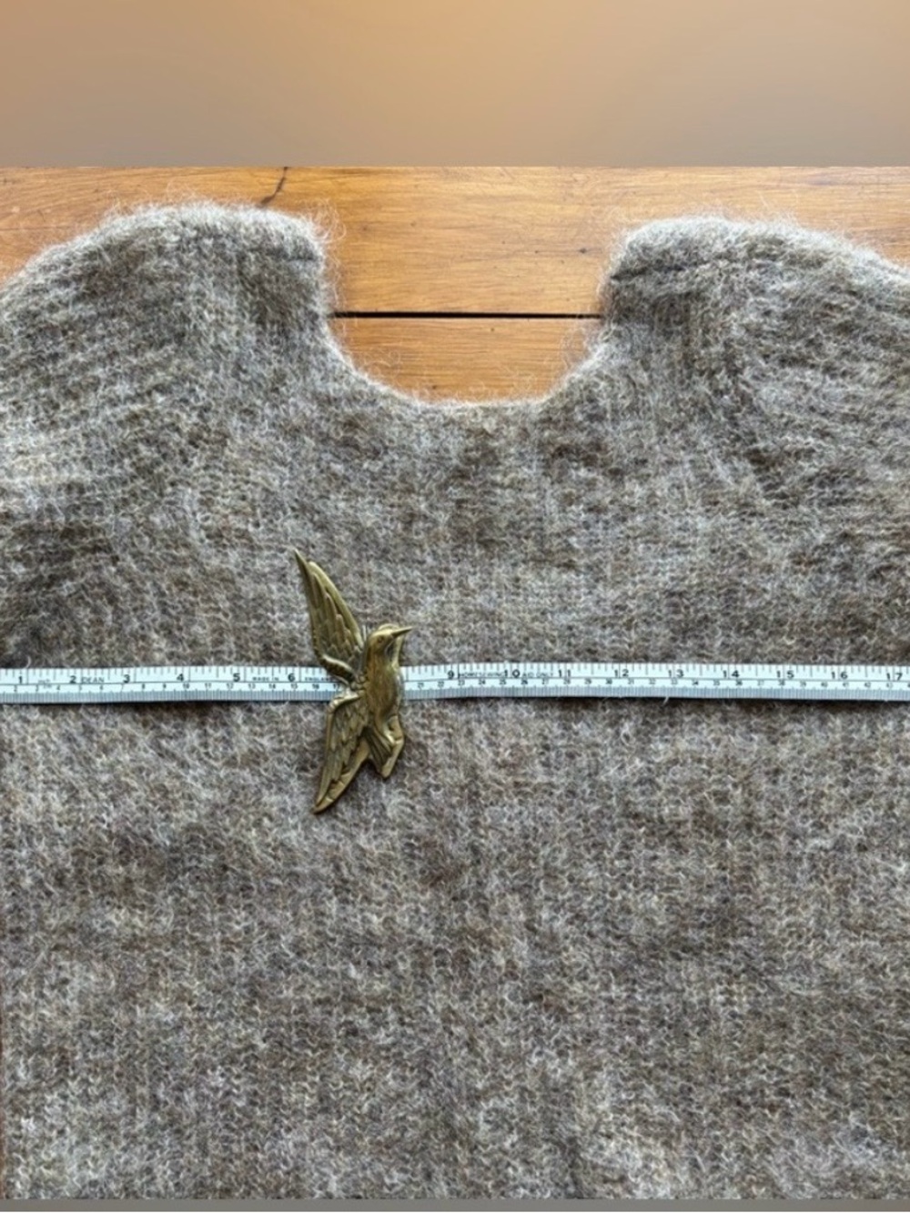 Sezane Lucy Ballon Sleeve Kid Mohair Jumper - Picture 5 of 8